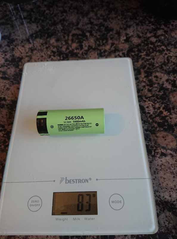 FAKE LIKE PANASONIC WEIGHT 83g