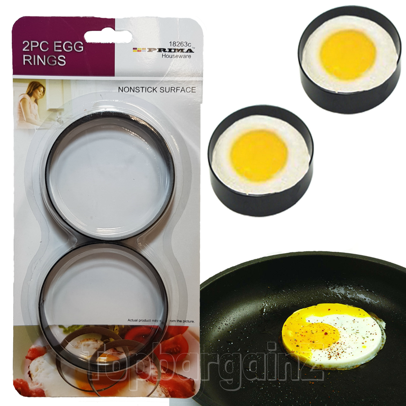 Egg Rings Non Stick Metal Frying Mould Round Circle Fried Poach Egg