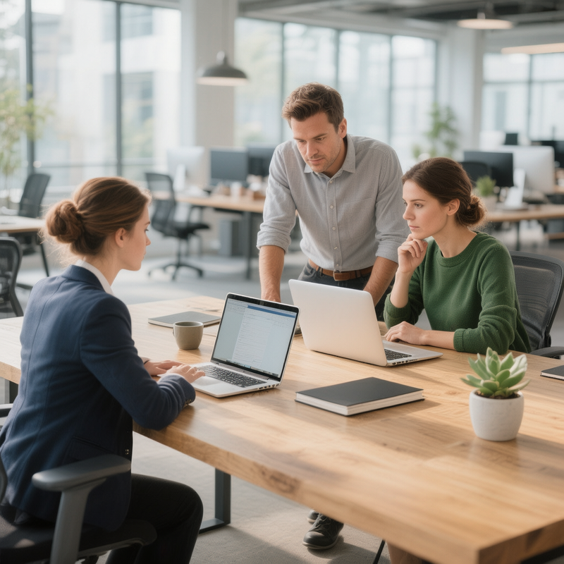 Travail en open space