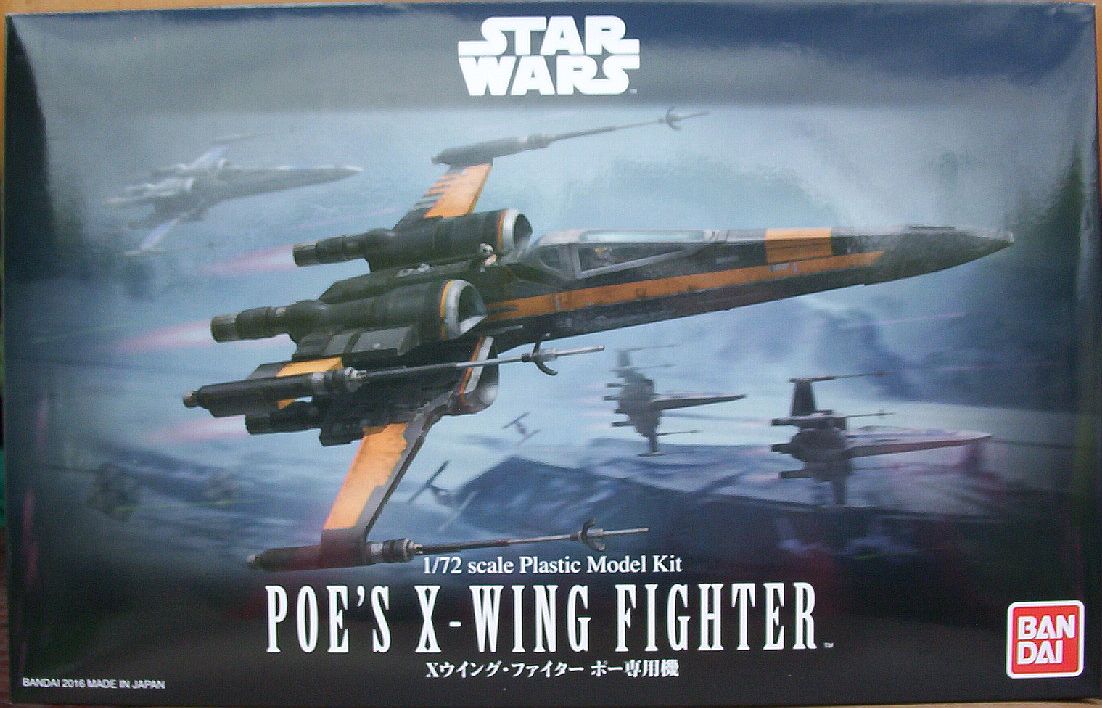 Bandai 72 Poe's X-Wing Fighter
