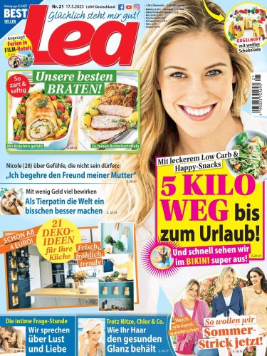 Cover: Lea Frauenmagazin No 21 vom 17  Mai 2023