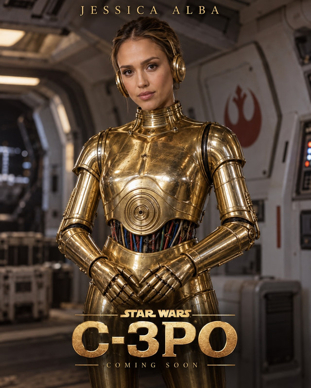 Jessica Alba C 3PO