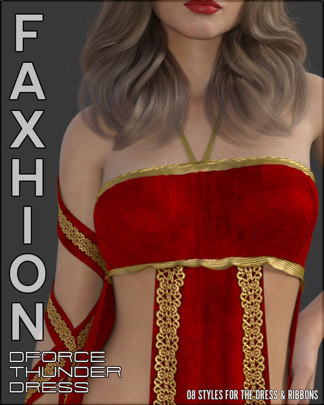 Faxhion - dForce Thunder Dress Faxhion - dForce Thunder Dress