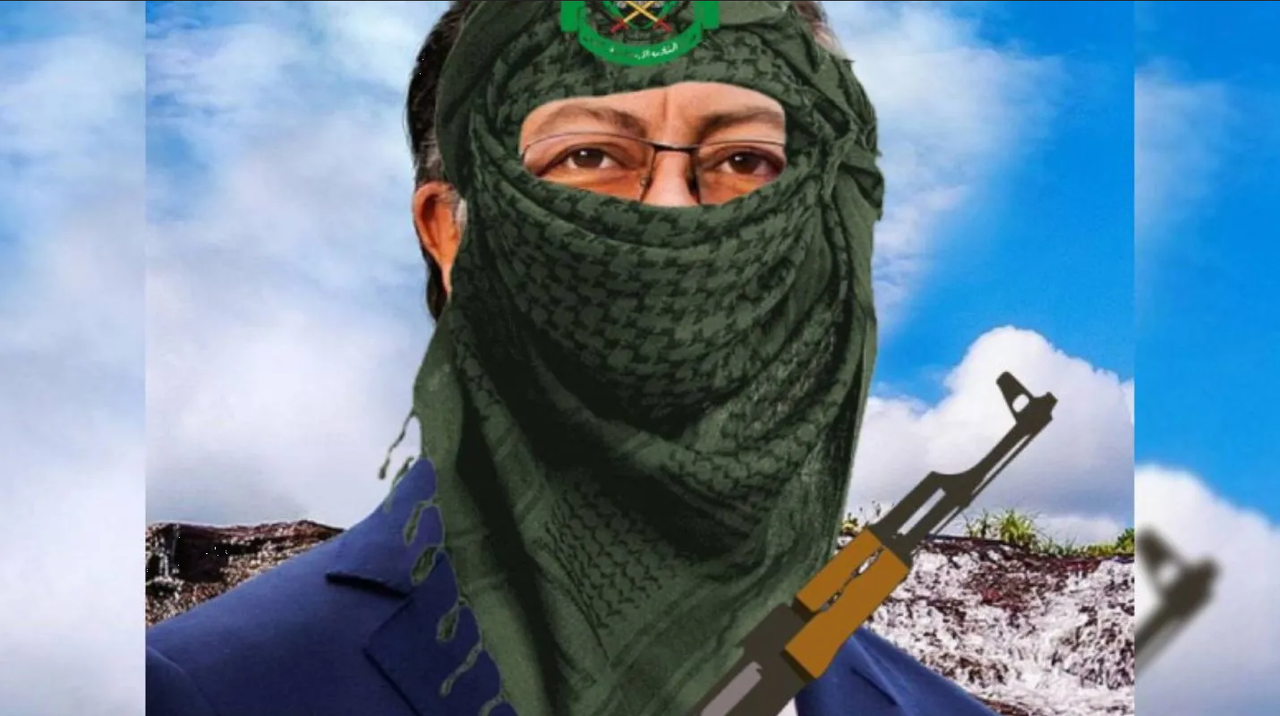 Presidente de Colombia criticado, lo llaman 'canciller de Hamas'