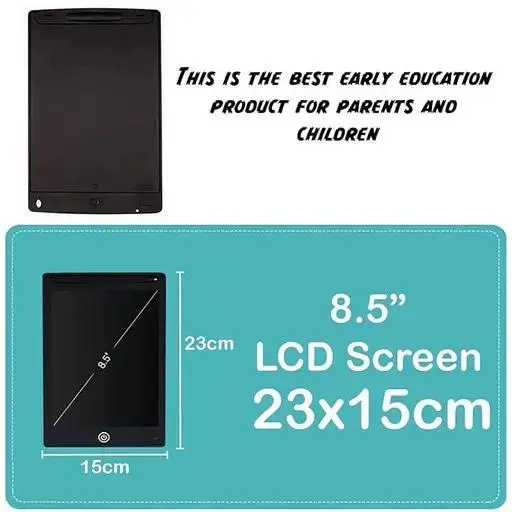 DIGITAL WRITING SLATE FOR KIDS, SLATEE PACK OF 2 SLATES , 2 SLATE AT PRICE OF 1, BUY1GET1FREE, Color 1 (T102)