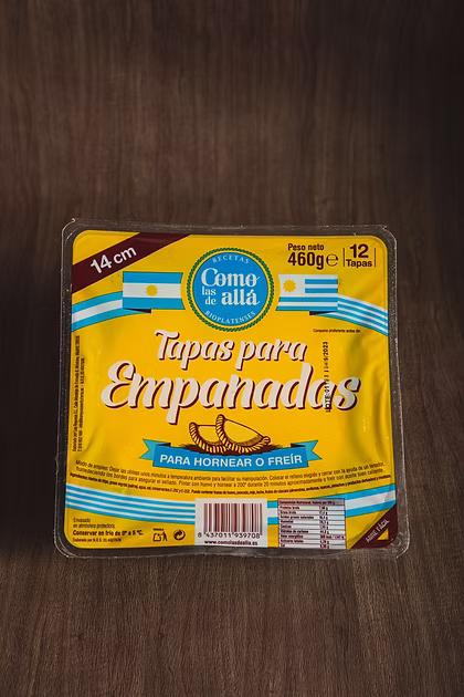 Tapas De Empanadas "Como Las De Alla" X 12 460 Gr
