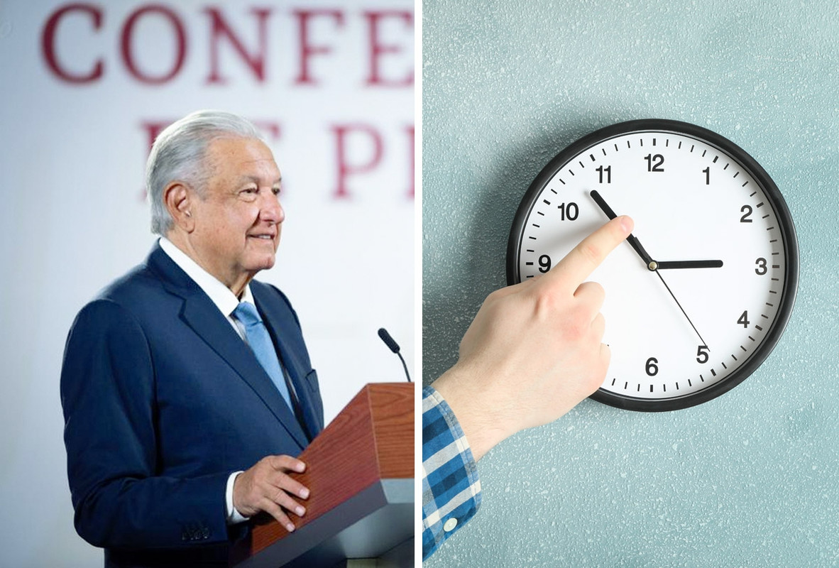 AMLO anuncia encuesta para eliminar el horario de verano