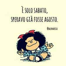 buon sabato mafalda