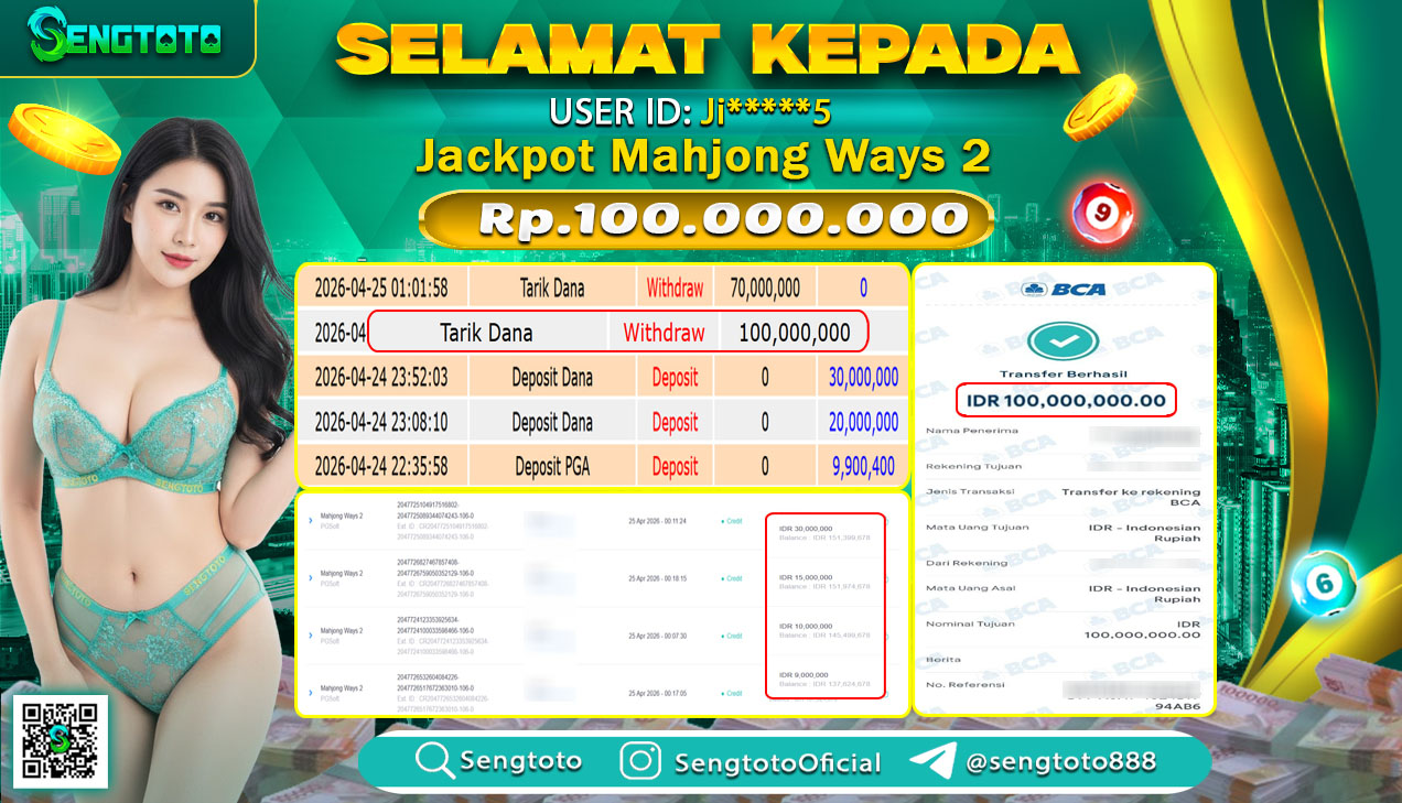 BUKTI PEMBAYARAN SLOT MAHJONG WAYS 2