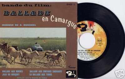 45T ballade en camargue RENAULT 4L 1962 05-00 001a