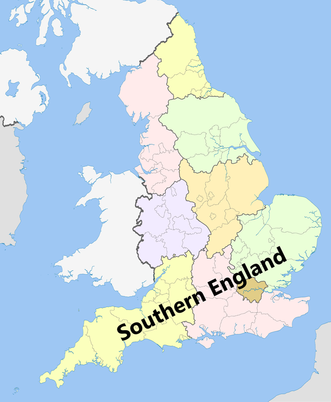 English regions 2009