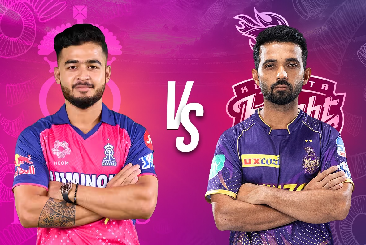 RR vs KKR Match Image