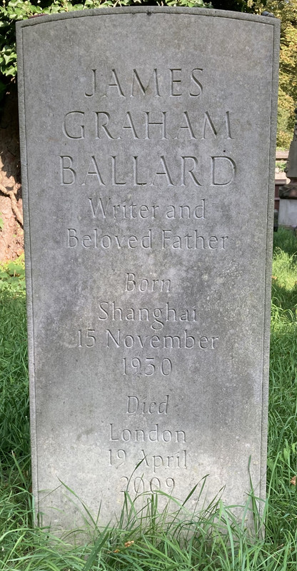 Grave-of-J-G-Ballard-in-Kensal-Green-Cemetery
