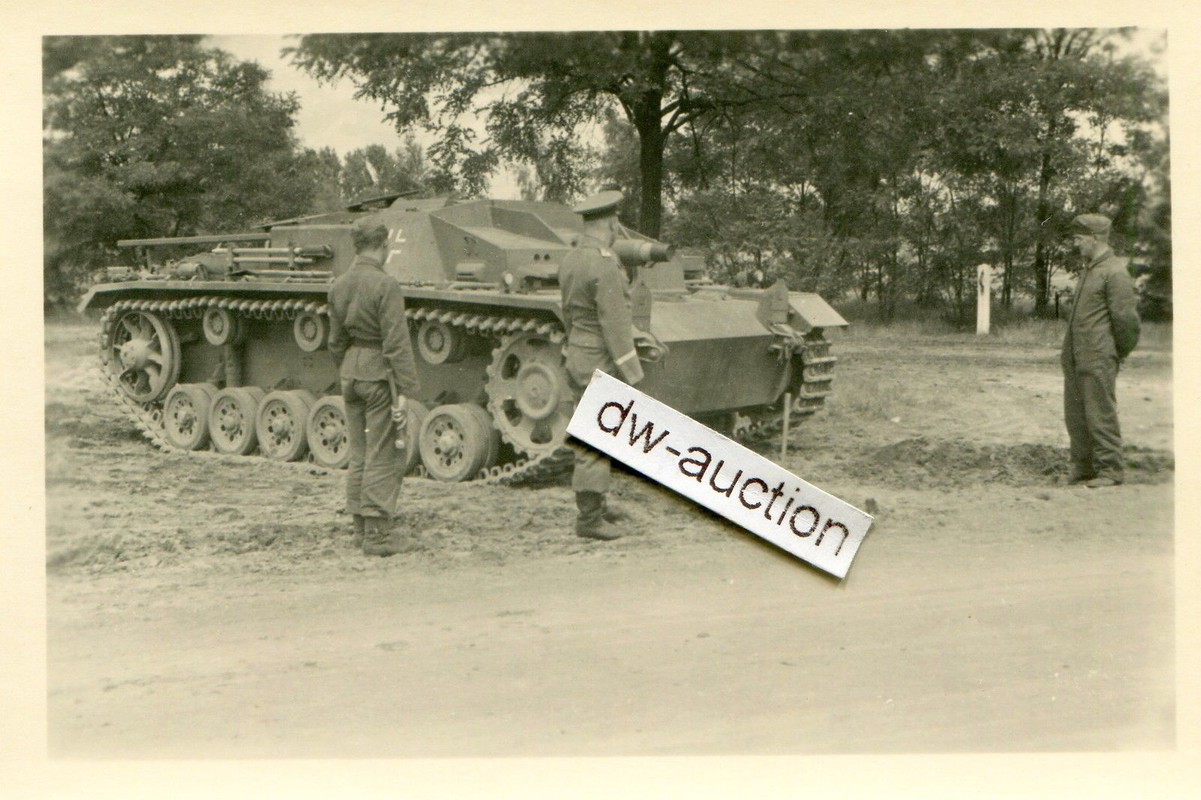 Sturmgeschütz im Gelände