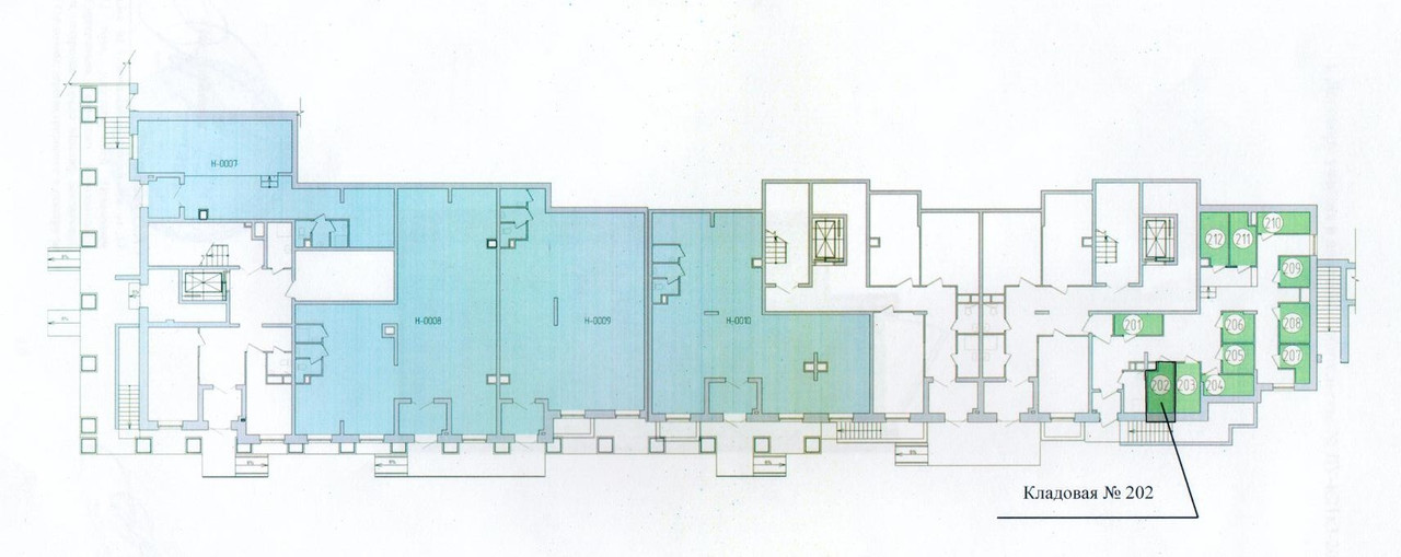 Кладовое помещение расположение