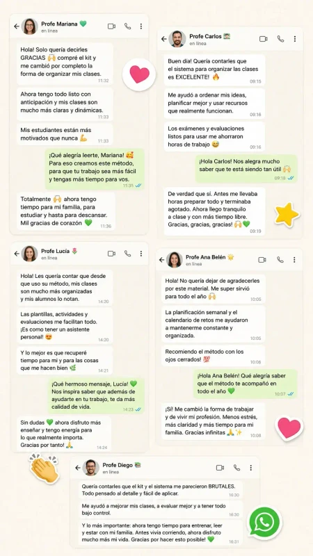 Reseña WhatsApp docente 1