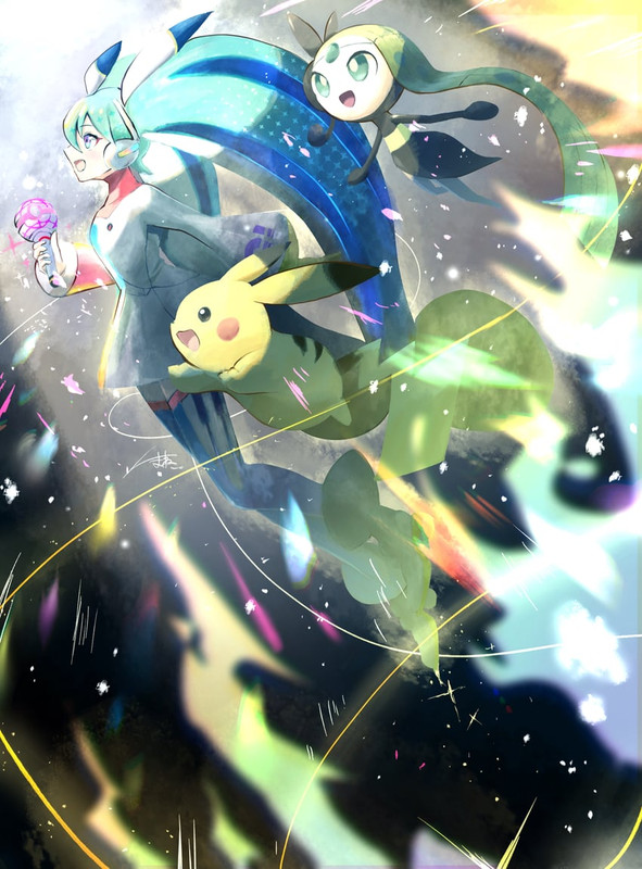 hatsune-miku-pikachu-and-meloetta-pokemo