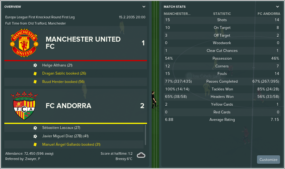 Manchester-United-FC-v-FC-Andorra-Match-