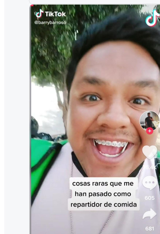 Usuario exhibió a un repartidor que probaba los pedidos antes de entregarlos