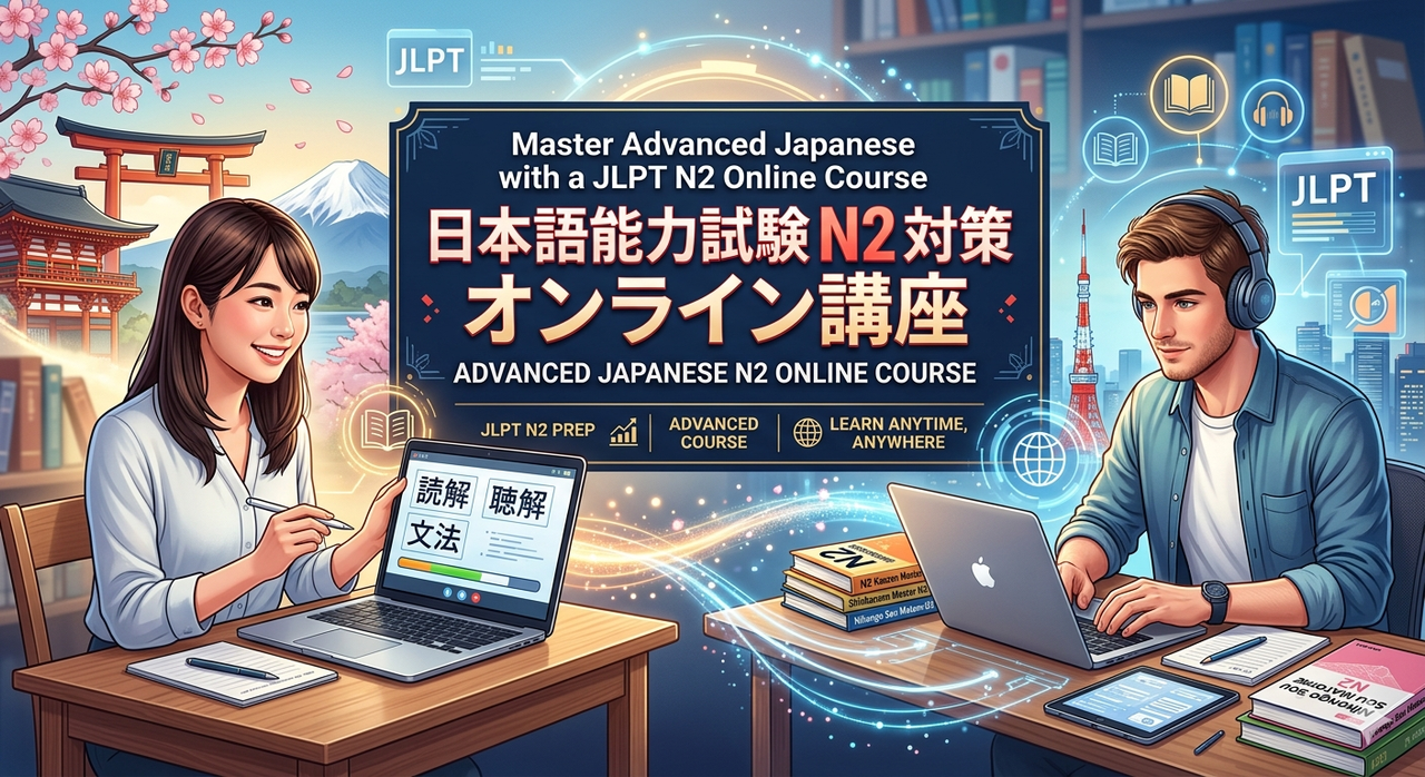 Master Advanced Japanese with a JLPT N2 Online Course