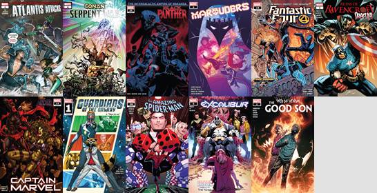 Marvel Comics - Week 375 (January 22, 2020)