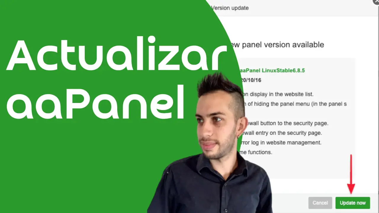 Cómo Actualizar aaPanel y Mantener tu Servidor Web al Día