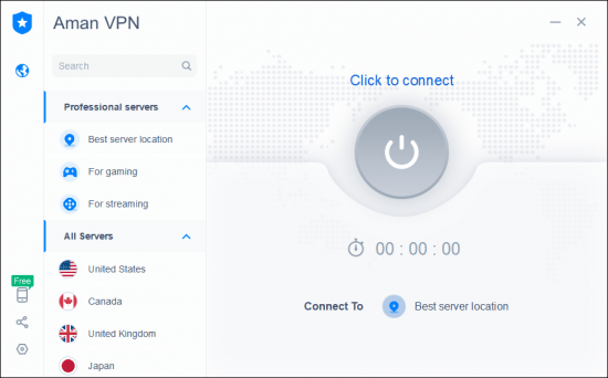 AMAN VPN 2.2.5 Multilingual