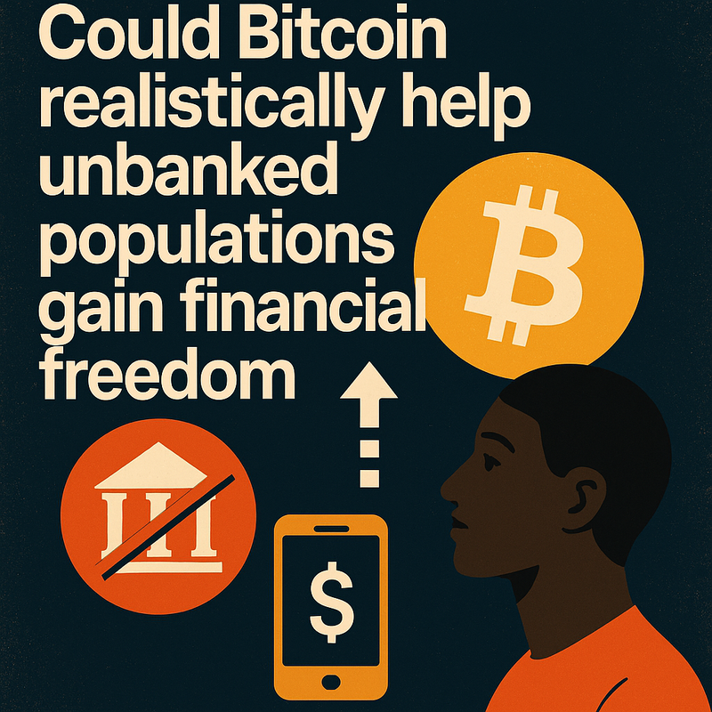 Could Bitcoin realistically help unbanked populations gain financial freedom