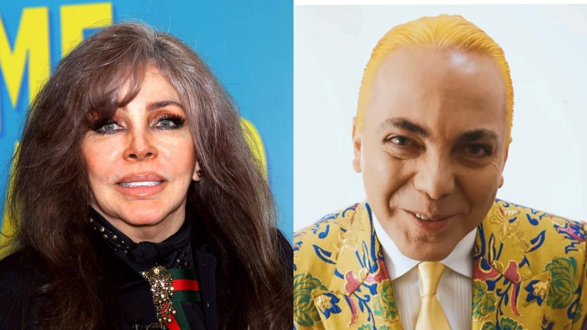 Verónica Castro por fin habla de las críticas que hacen al look Cristian Castro