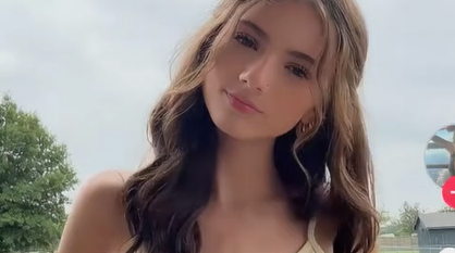 Beautiful Teen Age Girl Showing Big Boobs