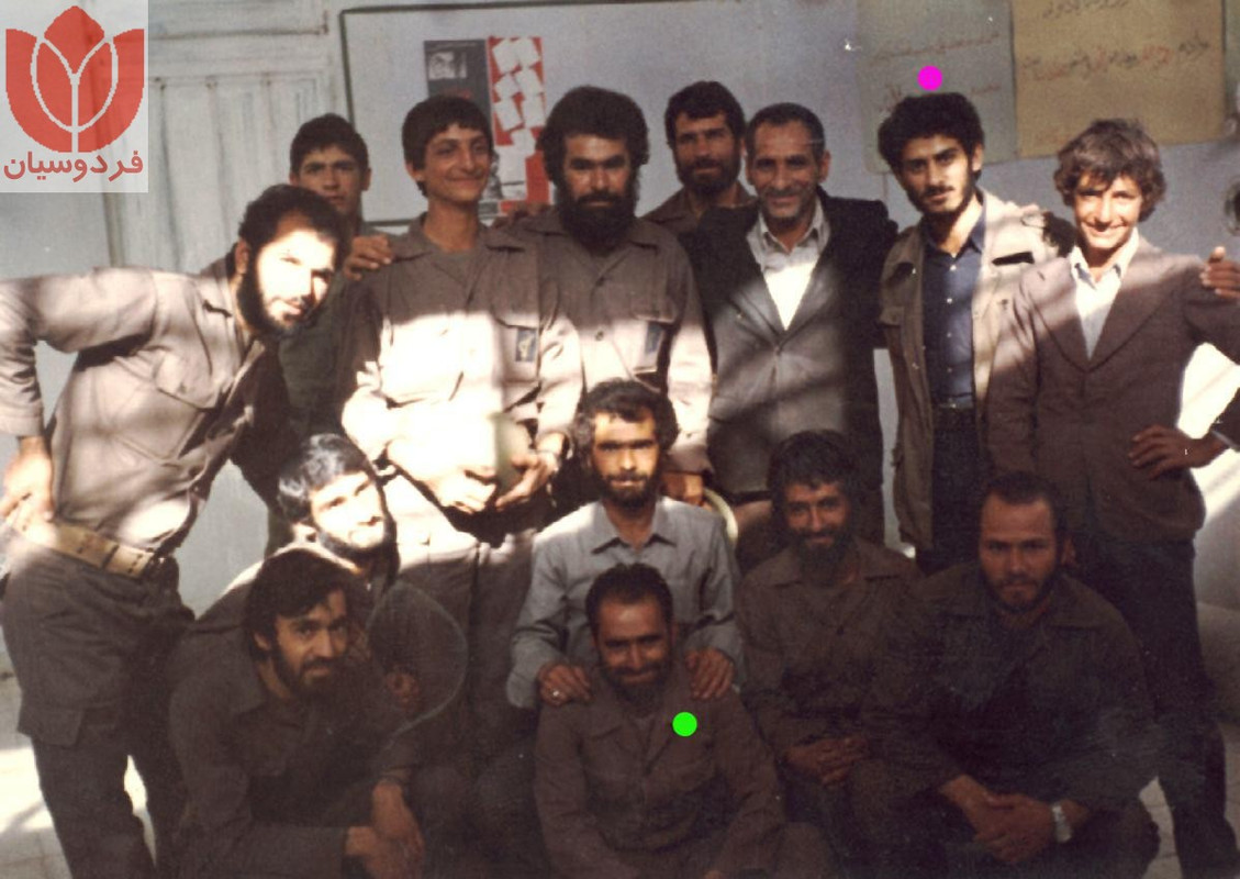 شهید-سید-حسن-میررضوی-و-شهید-آینه-دار-نشسته