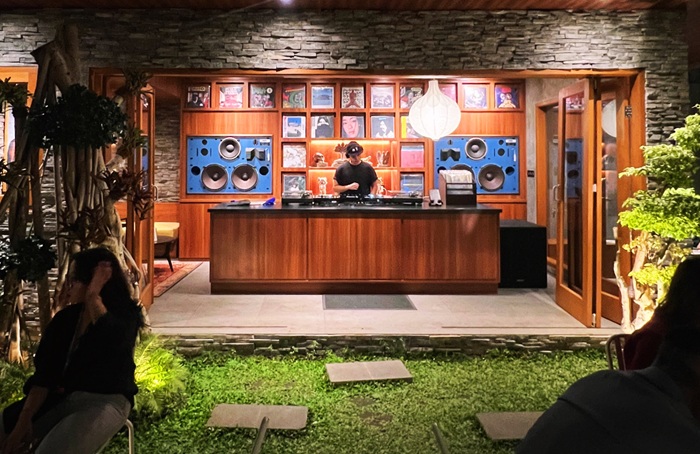 Salah satu sudut di Maison De La Sol, Bandung, Jawa Barat.