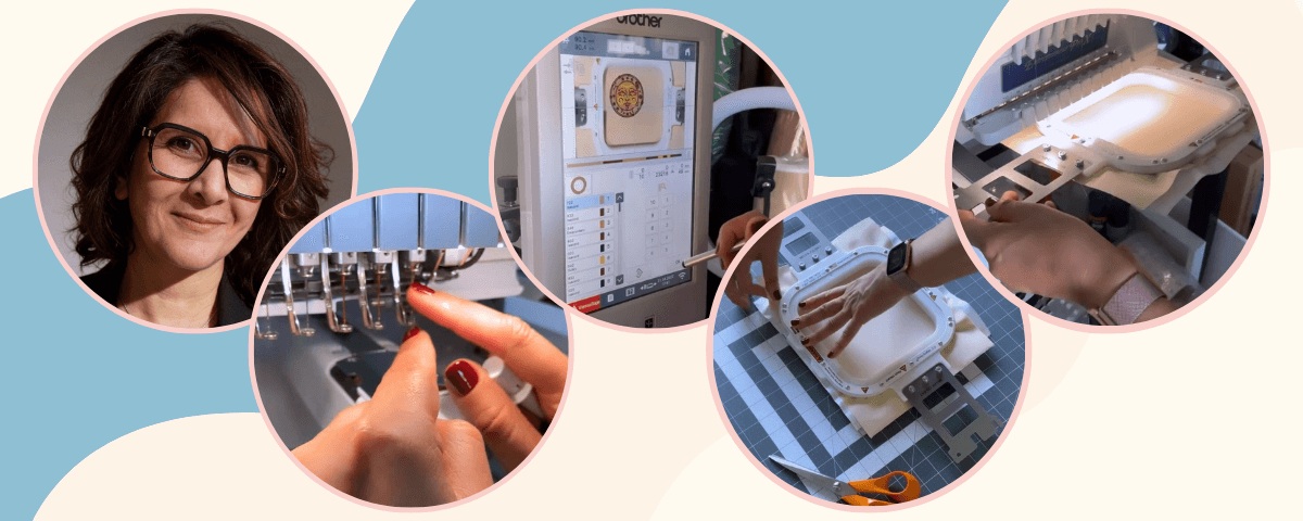 Léna, créatrice de patchs brodés et écussons thermocollants Saperlipopettebylena