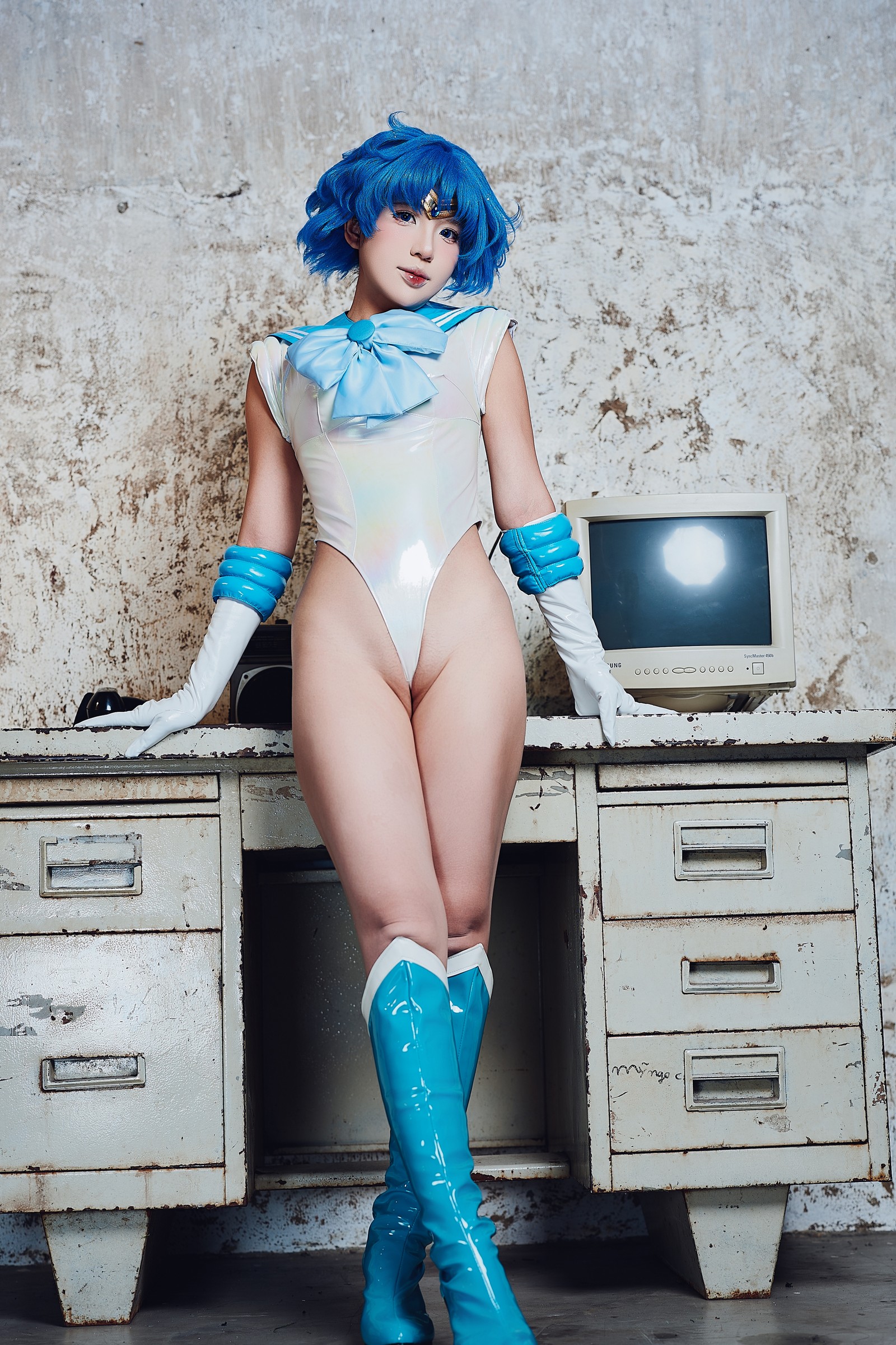 Puy Puy – Sailor Mercury 水手水星 Cosplay 写真（288P+10V-2.26GB）美少女战士插图1