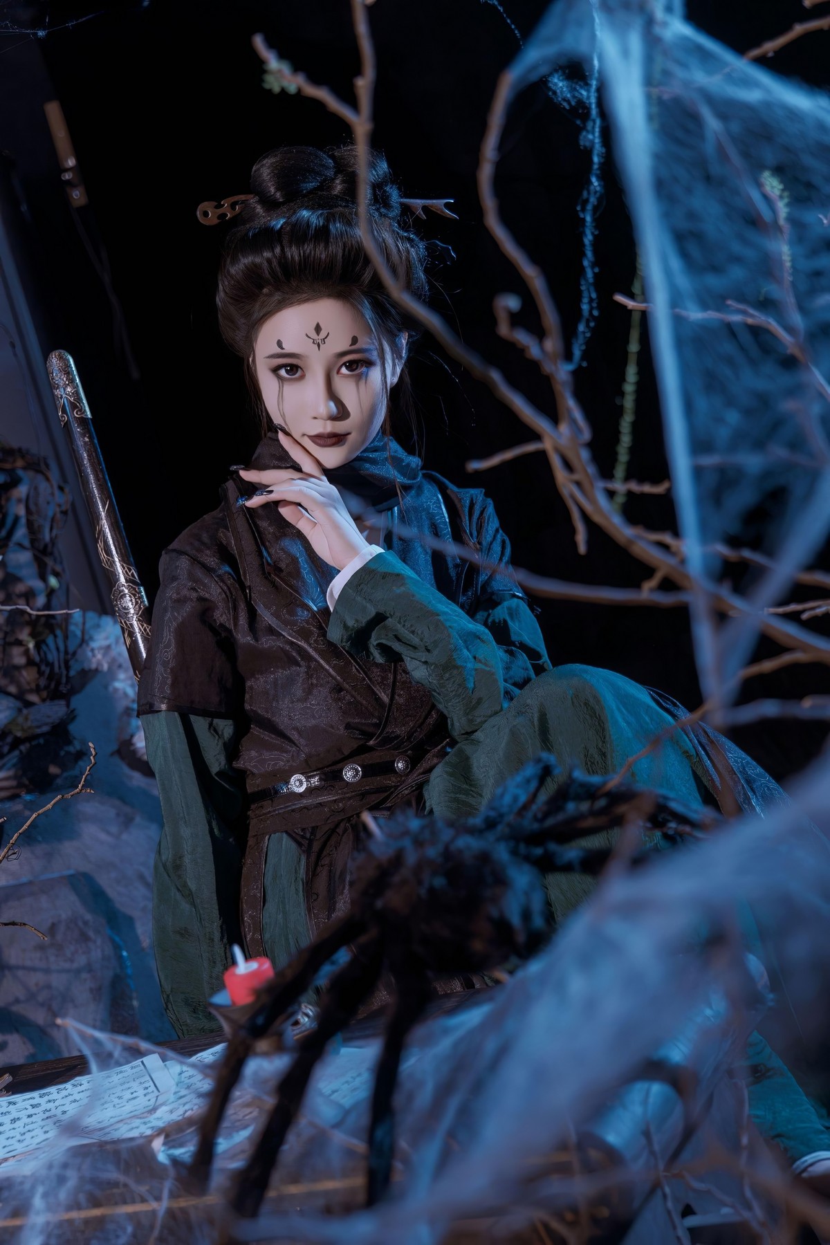 年年nnian 黑神话四妹Cosplay 游戏角色图集插图3