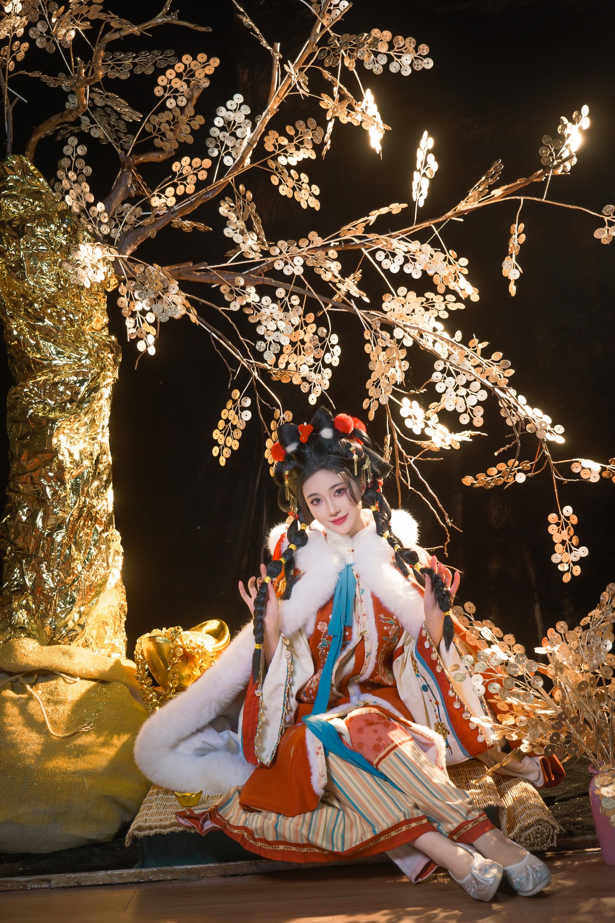 年年nnian 金蛇贺岁新年写真 生肖主题图集插图3