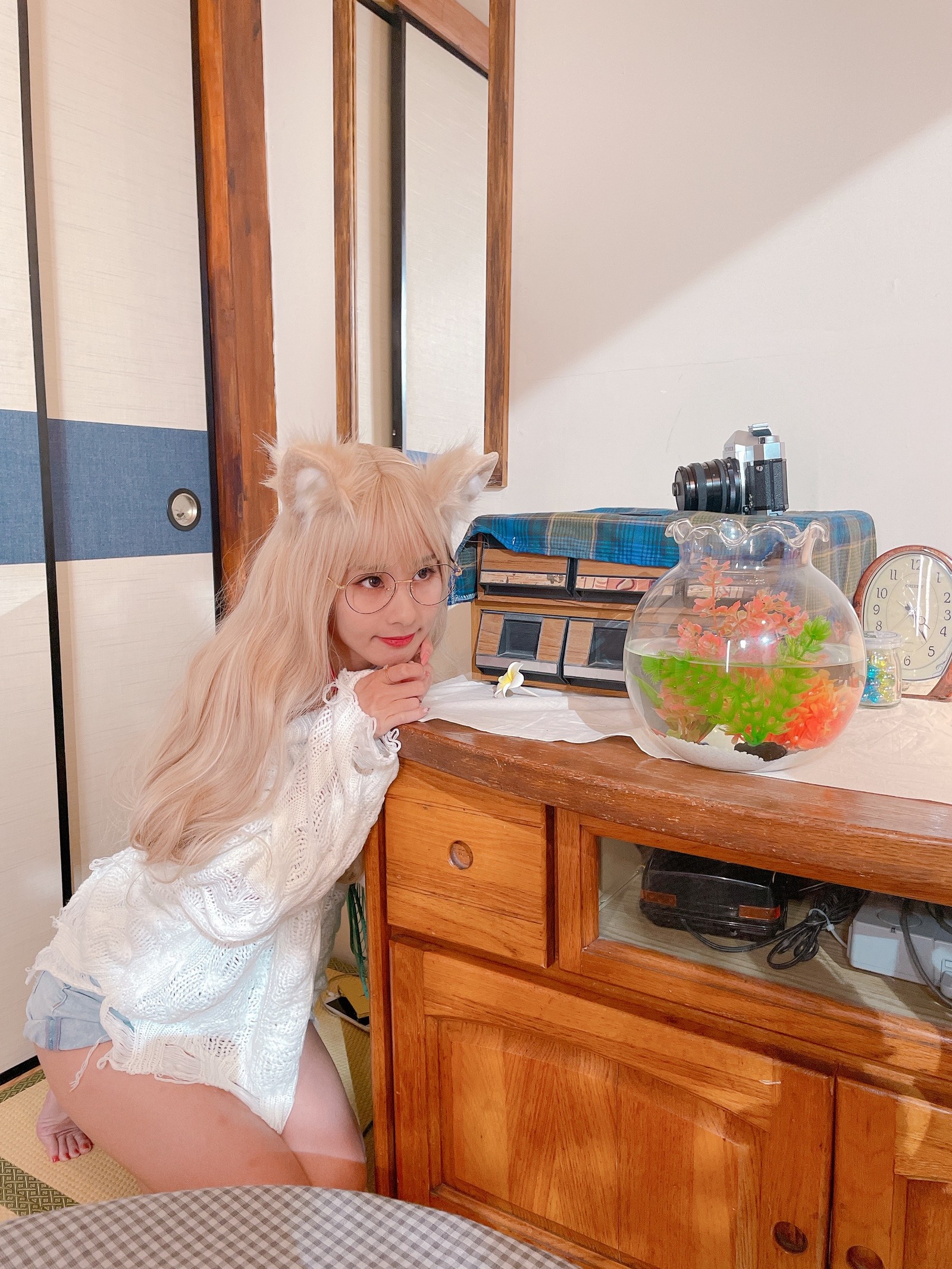 泥泥汝 猫女 主题 Cosplay 写真＋视频合集｜高质量图集（372P｜12V｜1.09GB）插图1