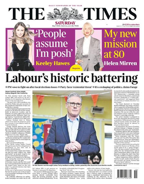 The Times 9 May 2026