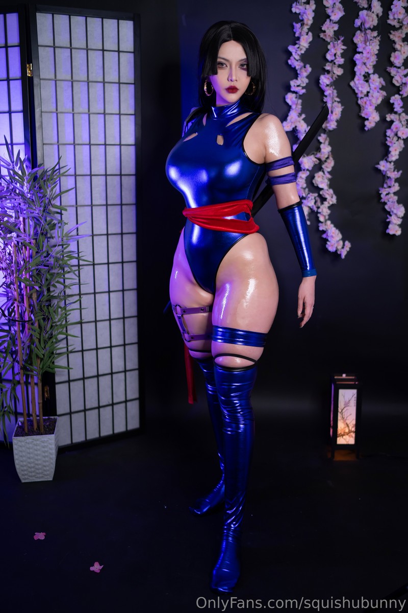 Hana Bunny 灵蝶 Cosplay写真｜Marvel Psylocke 高清图片合集[29P-96MB]插图