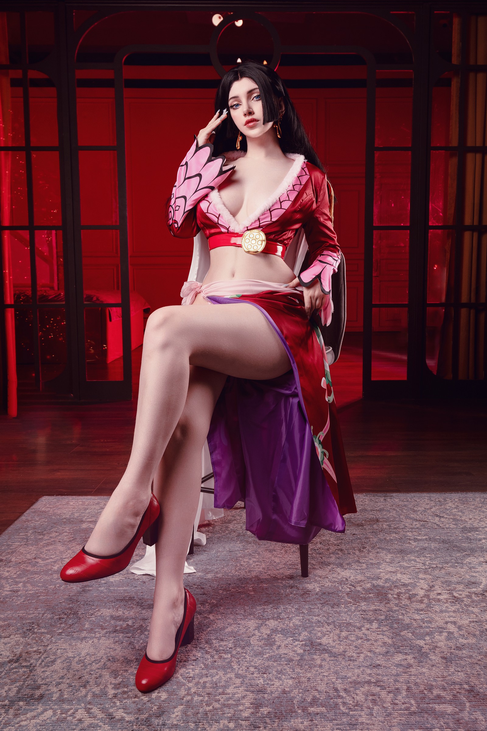 Ulichan作品赏析 Boa Hancock｜女帝汉库克高清写真 48P（664MB）插图3