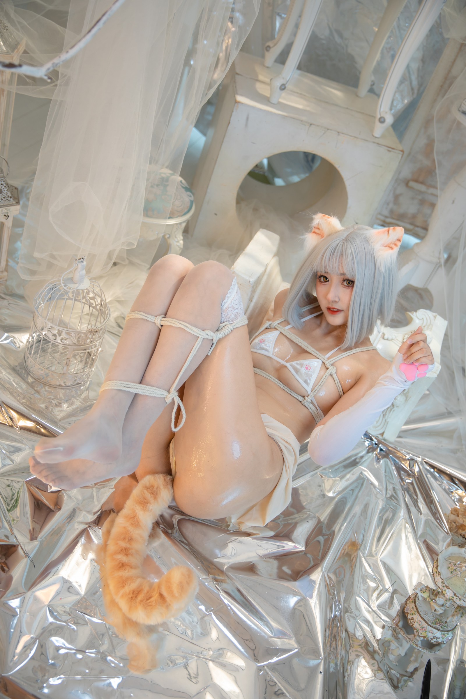 冬马路纱 猫猫拳 写真集｜可爱系主题 高清摄影（40P｜435MB）插图6