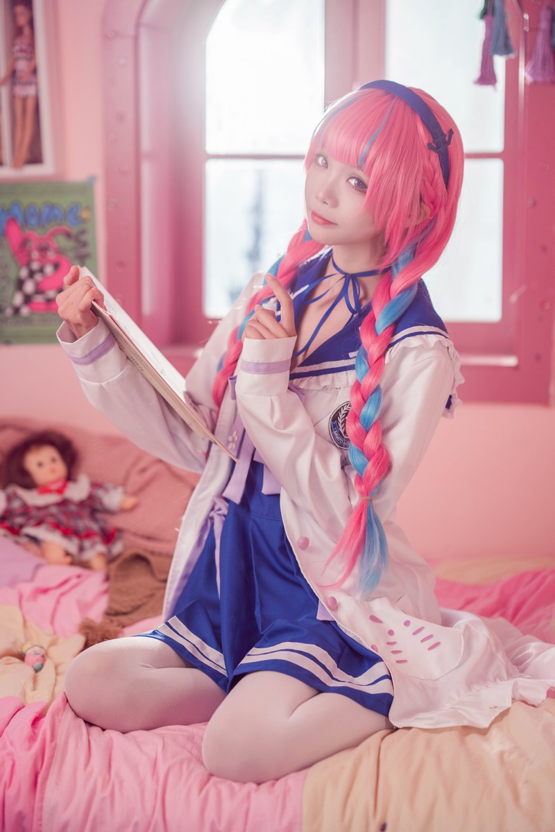 艾西Aiwest 湊阿库娅私服Cosplay写真图集 虚拟主播高清美图 55P (274.4M)插图4