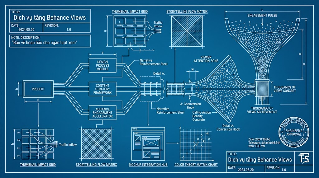 tăng behance views pro dành cho designer