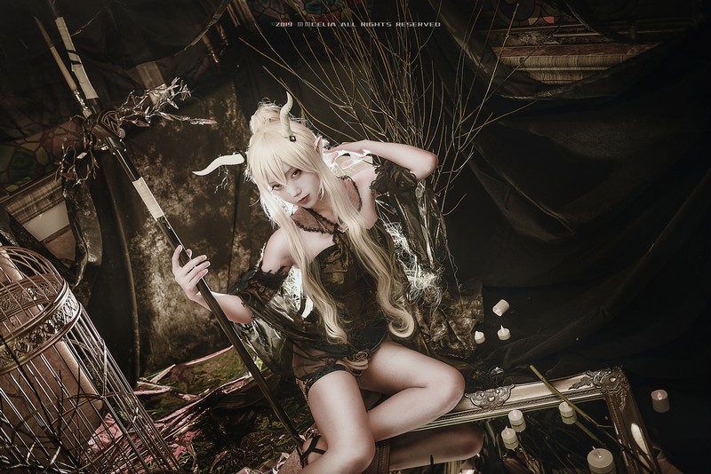 切切Celia 闪灵 Shining Cosplay 明日方舟 写真 12P插图