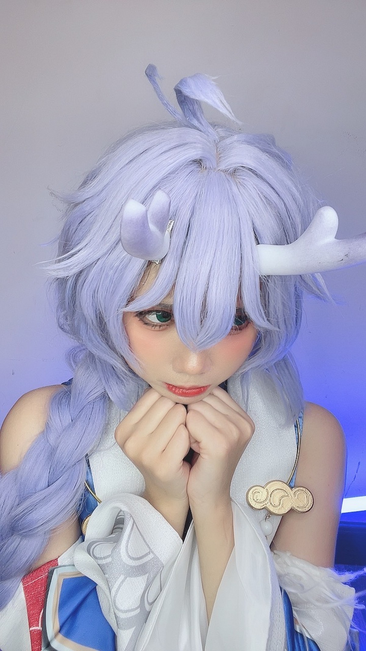 PoppaChan Bailu Cosplay Pack (Honkai Star Rail) – 155 Photos 12 Videos 457MB插图3