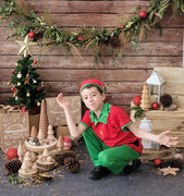 1- CONJUNTO DUENDE NENE ROJO