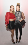Leven Rambin and AnnaLynne McCord attend Shiseido Cocktail Event at Quixote Studios West Hollywood