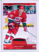 2002-03 BAP First Edition Jerseys #FE-009 [Jeff O'Neill] [Carolina Hurricanes] [~100] [swatch=black 