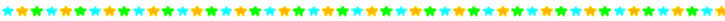 tiny jittering rainbow stars