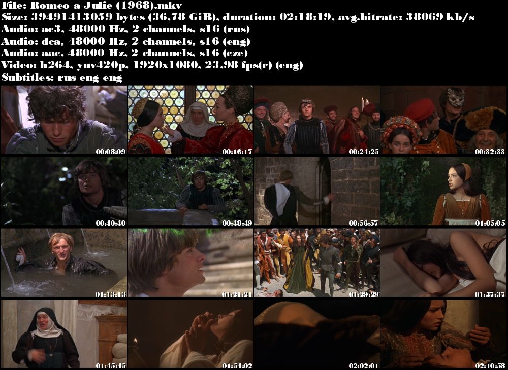 Re: Romeo a Julie / Romeo and Juliet (1968)